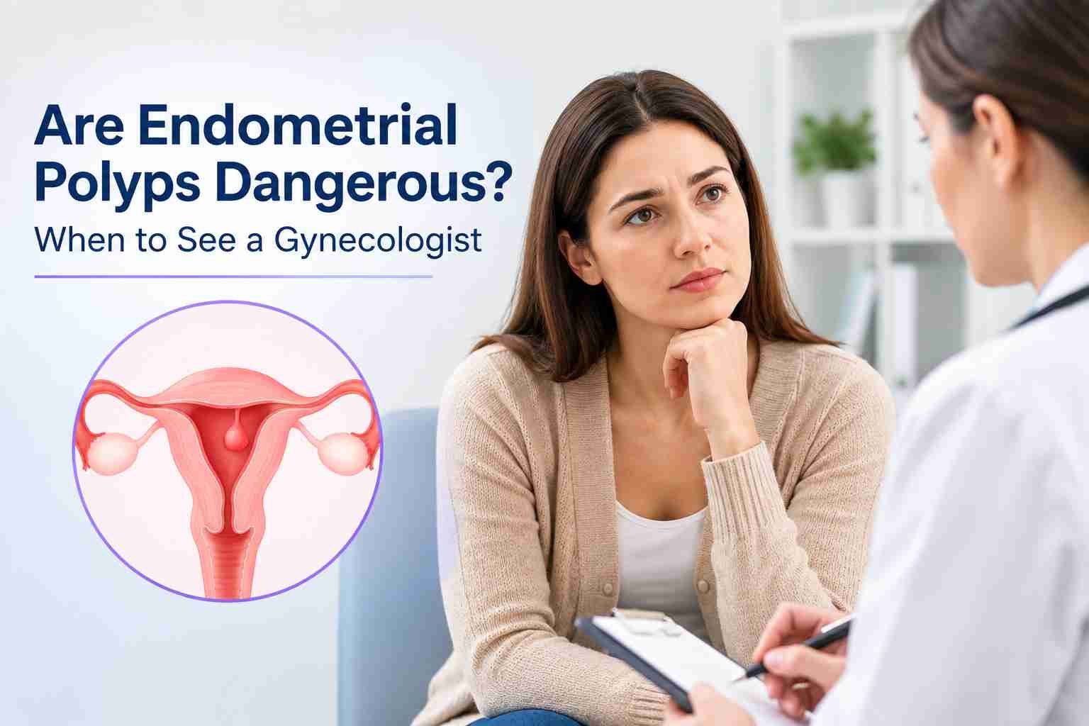 Are Endometrial Polyps Dangerous? When to See a Gynecologist